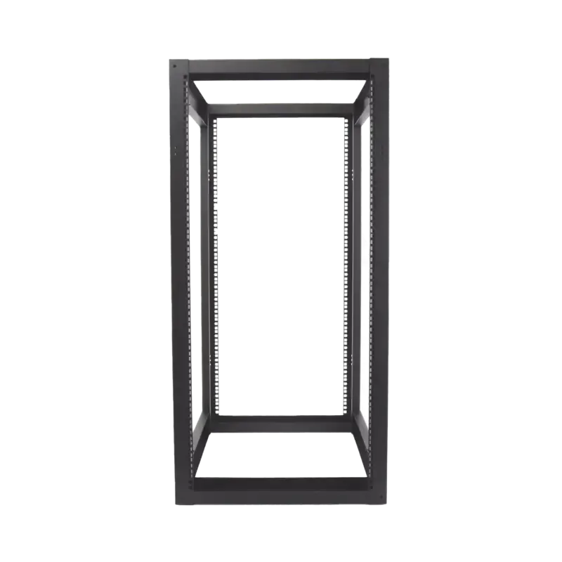 Rack Estándar 19in de 4 Postes, Acero, 24 Unidades Rack Estándar 19in de 4 Postes, Acero, 24 Unidades