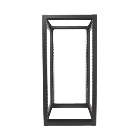 Rack Estándar 19in de 4 Postes, Acero, 24 Unidades