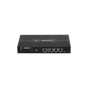 EdgeRouter 4, con 3 puertos 10/100/1000 Mbps + 1 p