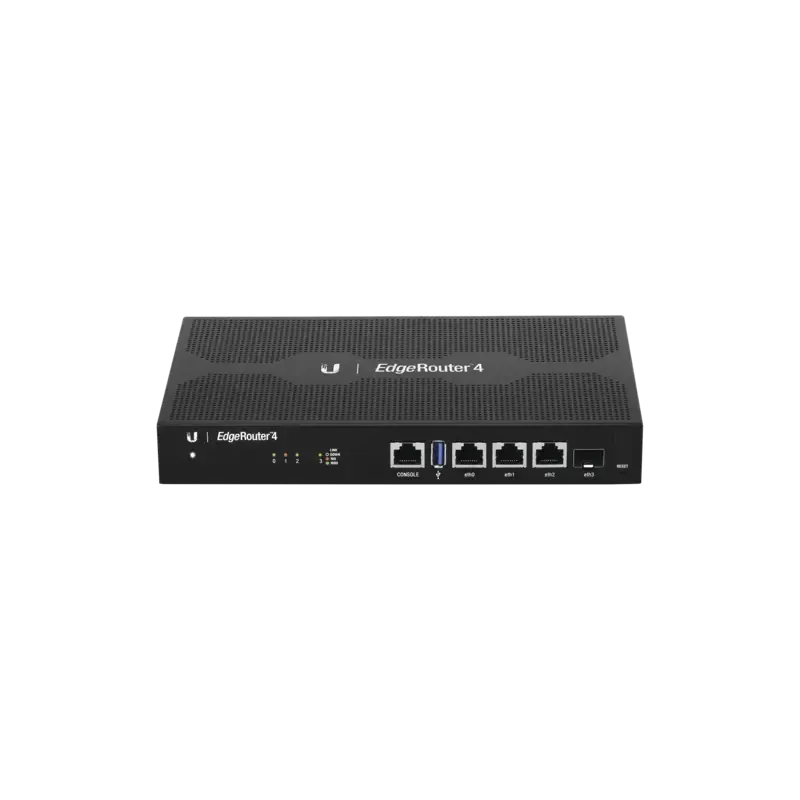 EdgeRouter 4, con 3 puertos 10/100/1000 Mbps + 1 p EdgeRouter 4, con 3 puertos 10/100/1000 Mbps + 1 p