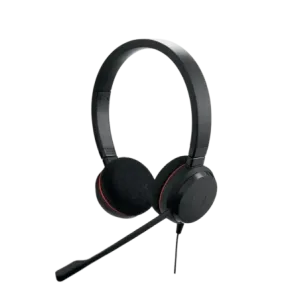 Jabra Evolve 20 Duo con conexión USB, micrófono co