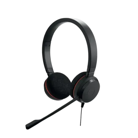 Jabra Evolve 20 Duo con conexión USB, micrófono co