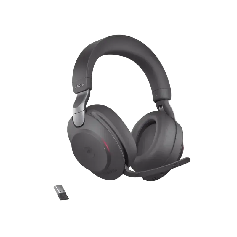 Jabra Evolve2 85, Auricular stereo versión MS con Jabra Evolve2 85, Auricular stereo versión MS con