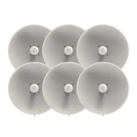 Paquete de 6 ePMP Force 300-25L para zonas con alt