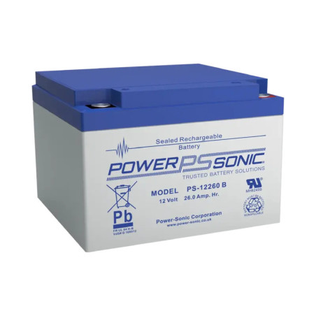 Batería 12V, 26AH, Para Respaldo, Tecnologías AGM/