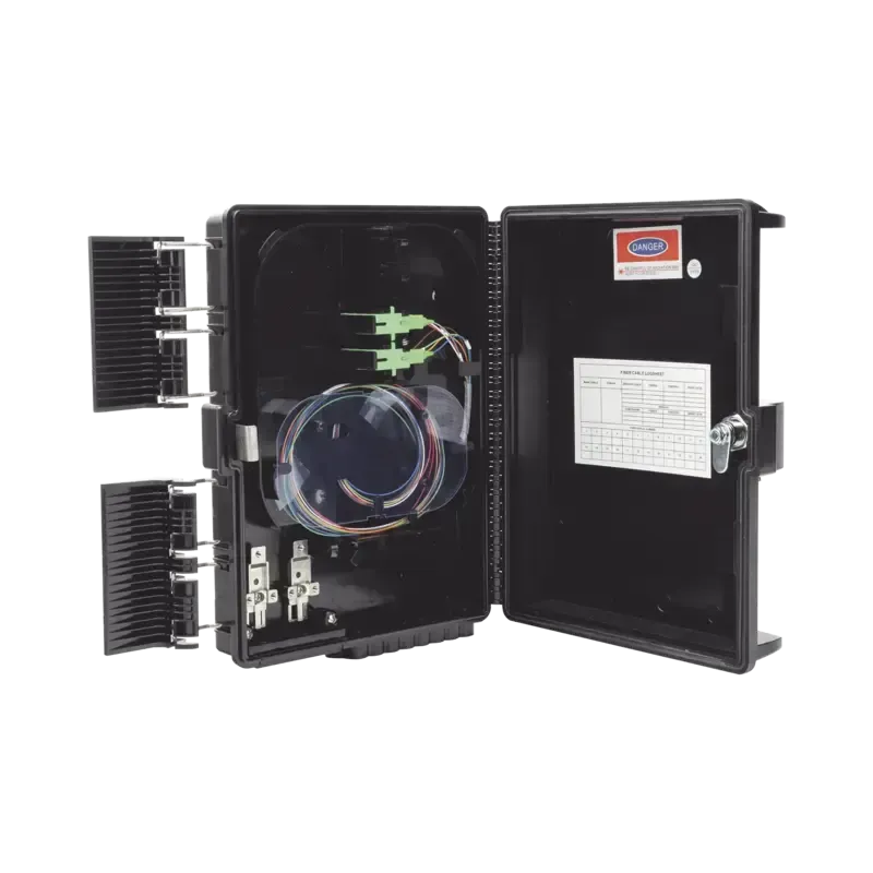 Cierre de Empalme para 24 fusiones de fibra óptica Cierre de Empalme para 24 fusiones de fibra óptica