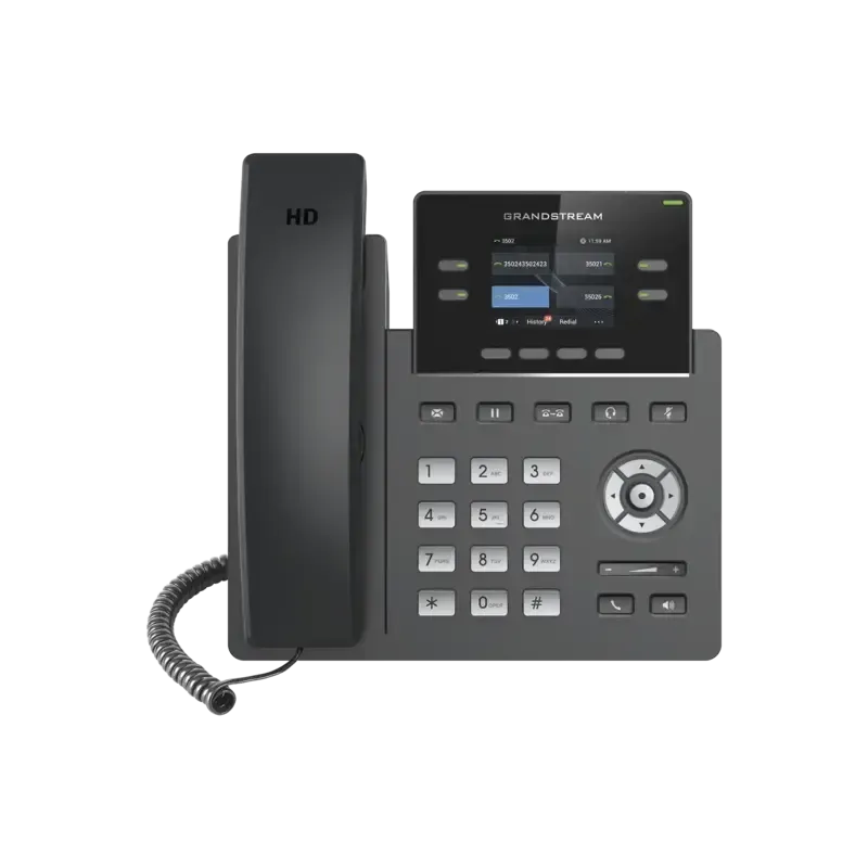 Teléfono IP Grado Operador, 4 líneas SIP con 2 cue Teléfono IP Grado Operador, 4 líneas SIP con 2 cue