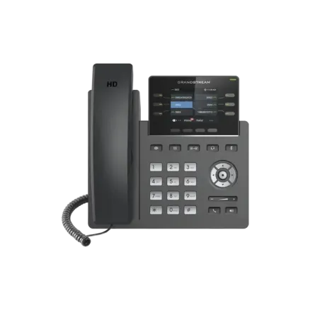 Teléfono IP Grado Operador, 3 líneas SIP con 6 cue