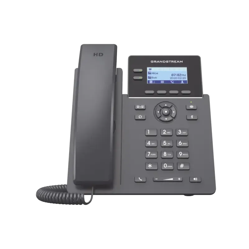 Teléfono IP Grado Operador, 2 líneas SIP con 4 cue Teléfono IP Grado Operador, 2 líneas SIP con 4 cue