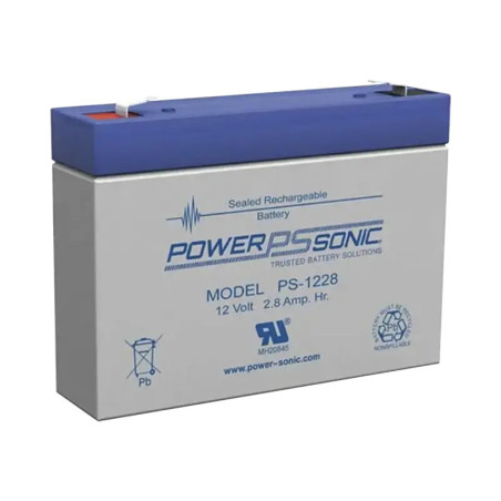Batería 12V, 2.8AH, Para Respaldo, Tecnologías AGM
