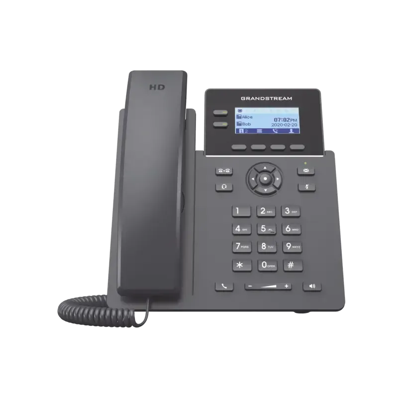 Teléfono IP Wi-Fi Grado Operador, 2 líneas SIP con Teléfono IP Wi-Fi Grado Operador, 2 líneas SIP con