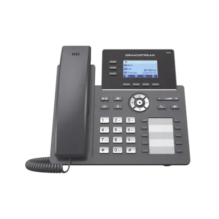 Teléfono IP Grado Operador, 3 líneas SIP con 6 cue