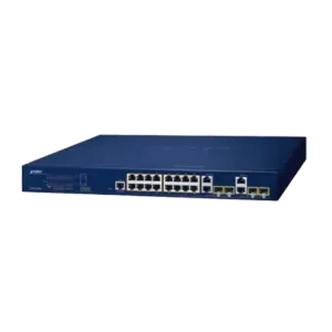 Switch Administrable PoE  Capa 2 de 16 Puertos 10/