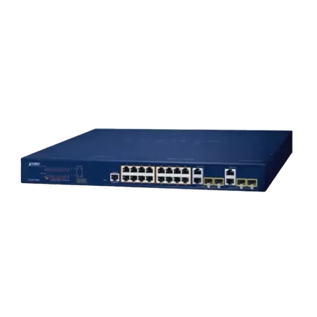 Switch Administrable PoE  Capa 2 de 16 Puertos 10/