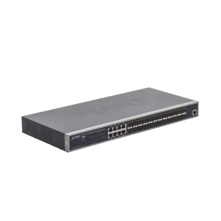 Switch Administrable Capa 2 con Fuente de Alimenta