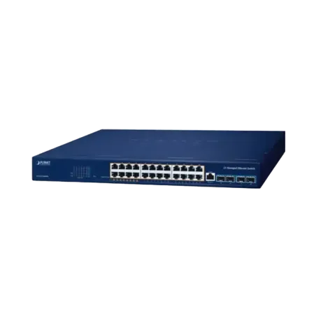 Switch PoE Administrable Capa 3, 24 Puertos Gigabi