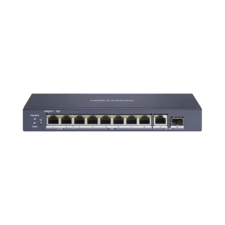 Switch PoE+ - No Administrable - 7 Puertos 10
