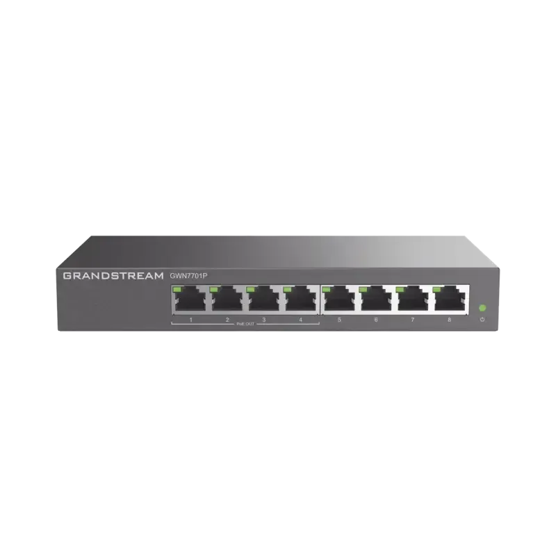 Switch PoE+ Gigabit No Administrable8 puertos 10/1 Switch PoE+ Gigabit No Administrable8 puertos 10/1