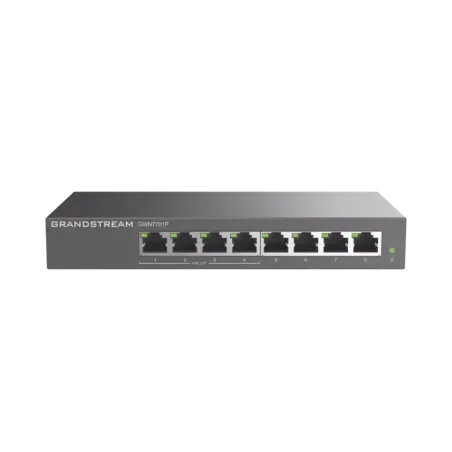 Switch PoE+ Gigabit No Administrable8 puertos 10/1