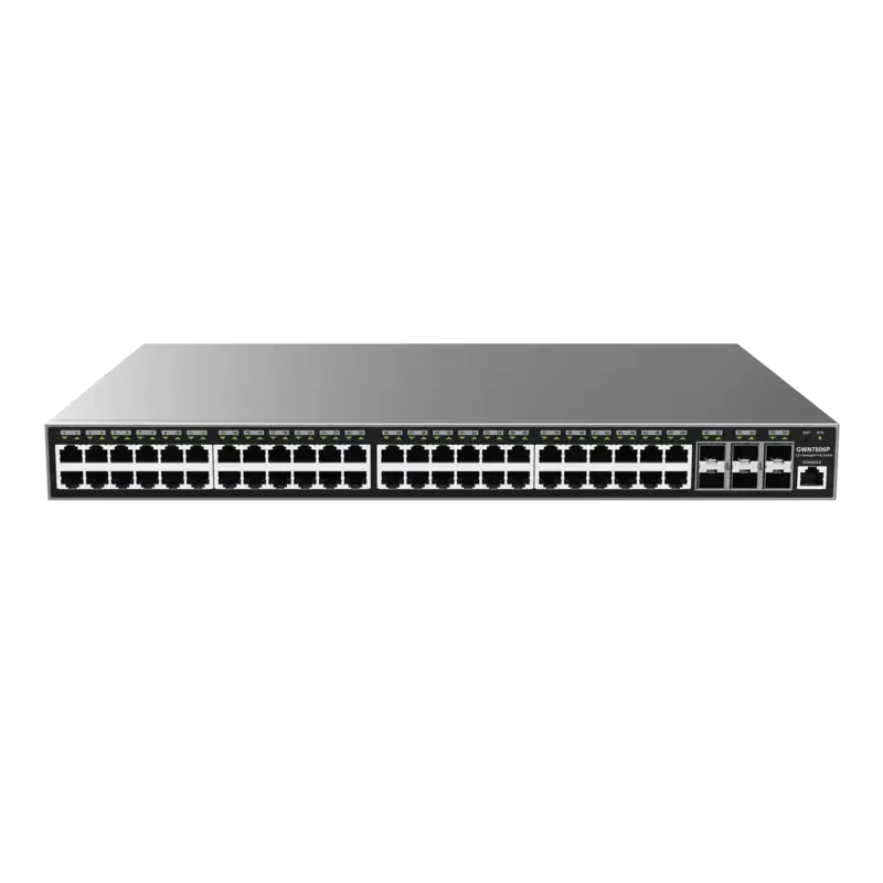 Switch Gigabit PoE+ Administrable48 puertos 10/100 Switch Gigabit PoE+ Administrable48 puertos 10/100