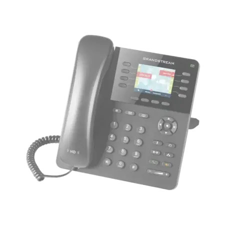 Teléfono IP SMB PoE 8 Líneas 4 Teclas de Función y