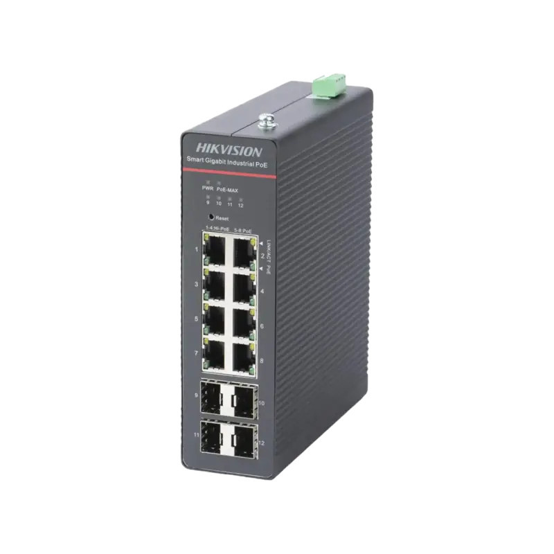 Switch Gigabit PoE+ - Industrial - Administra