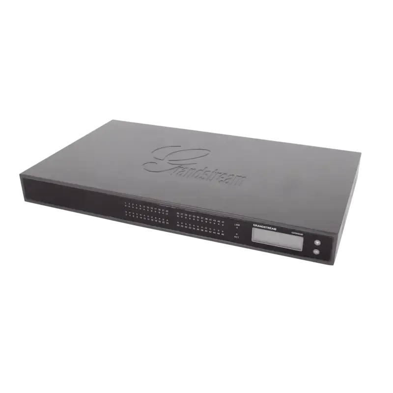 Adaptador VoIP GrandStream de 48 FXS 2 puertos tel Adaptador VoIP GrandStream de 48 FXS 2 puertos tel