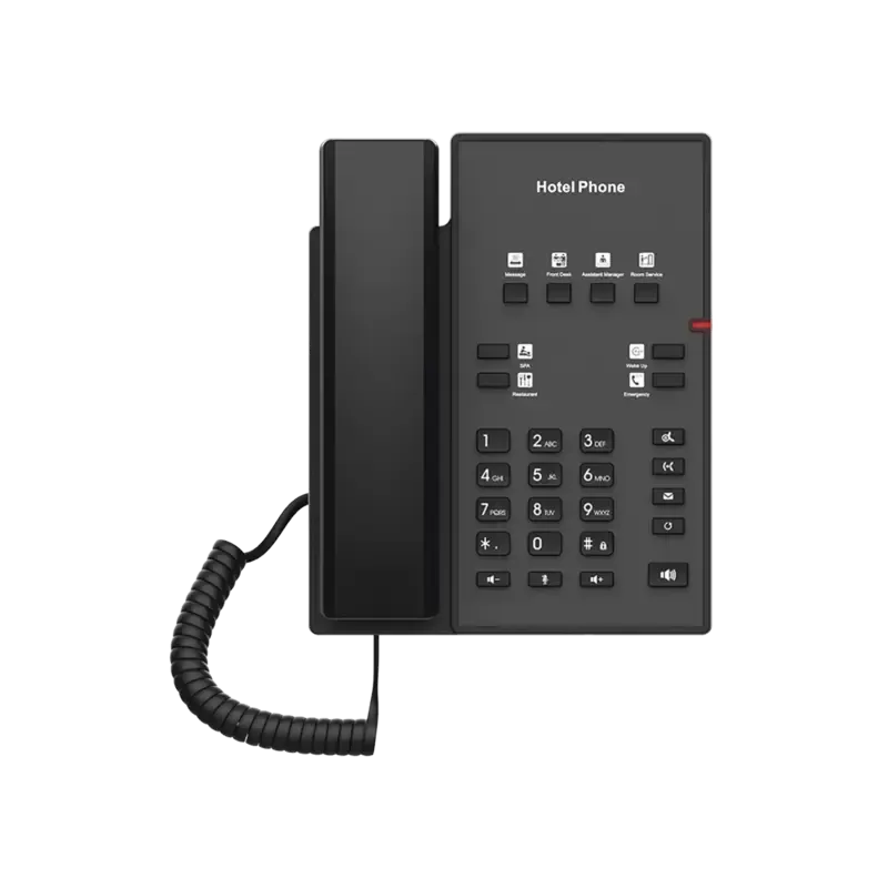 Teléfono IP para Hotelería, profesional con 8 tecl Teléfono IP para Hotelería, profesional con 8 tecl