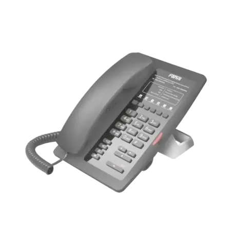 Teléfono IP para Hotelería, profesional con 6 tecl