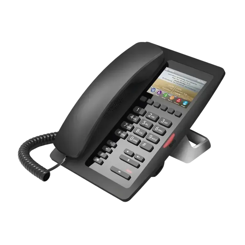 H5 Color Negro Teléfono IP Hotelero de gama alta, H5 Color Negro Teléfono IP Hotelero de gama alta,