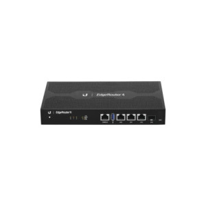 EdgeRouter 4, con 3 puertos 10-100-1000 Mbps