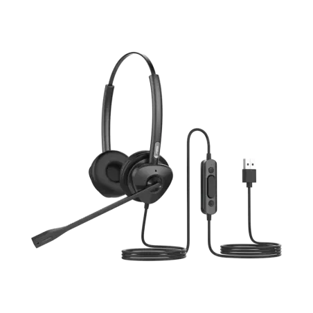 Diadema binaudal duo con tecnología antishock para