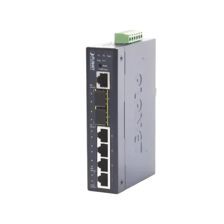 Switch Industrial Administrable Capa 2 con 4 Puert