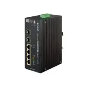 Switch PoE Industrial No Administrable de 4 Puerto