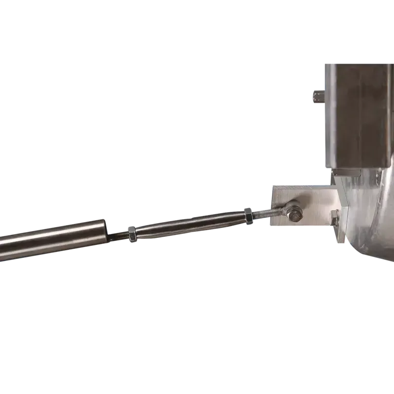 Montaje ajustable para mayor estabilidad y alineac Montaje ajustable para mayor estabilidad y alineac