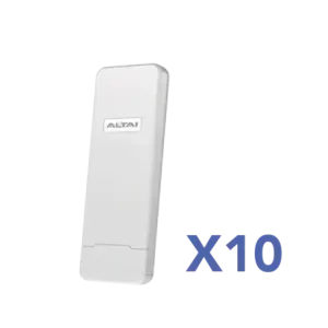 Kit de 10 Puntos de Acceso C1N Wi-Fi, PTMP en 2.4