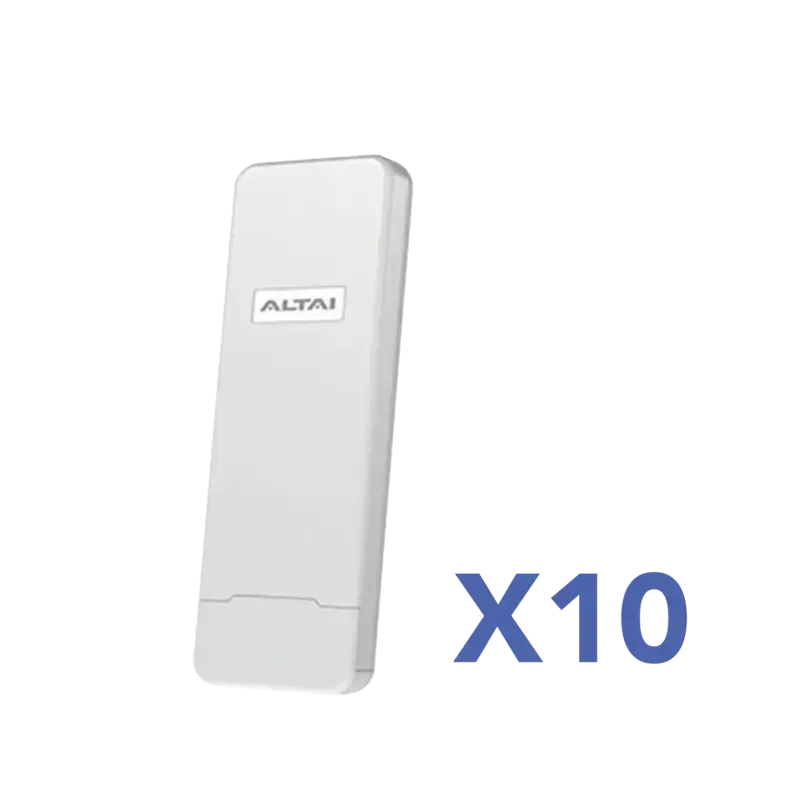 Kit de 10 Puntos de Acceso C1N Wi-Fi, PTMP en 2.4 Kit de 10 Puntos de Acceso C1N Wi-Fi, PTMP en 2.4