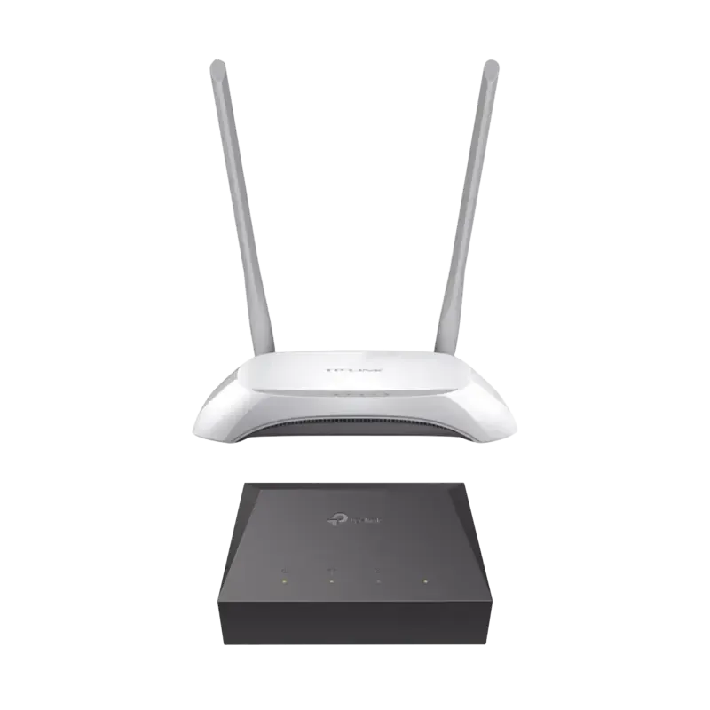 Kit de ONU Gigabit XZ000G3 con Router Inalámbrico Kit de ONU Gigabit XZ000G3 con Router Inalámbrico