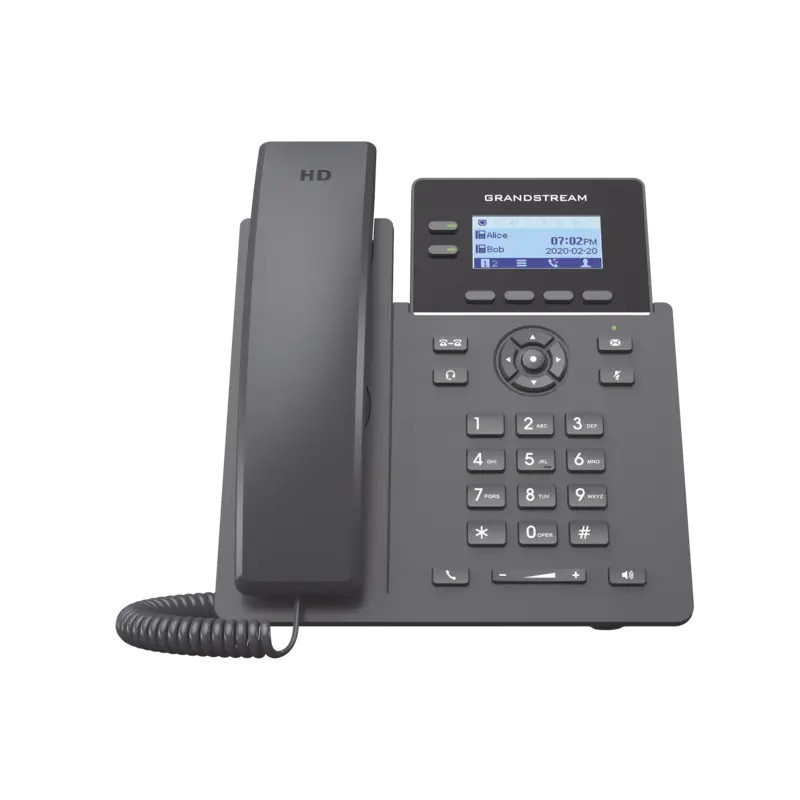 Teléfono IP Grado Operador, 2 líneas SIP con