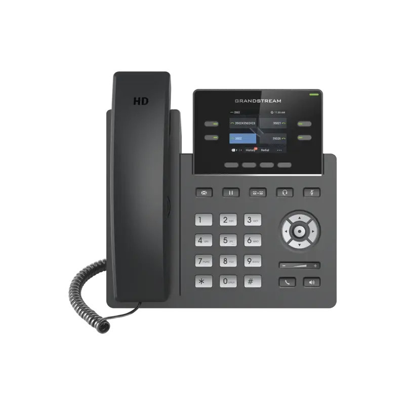 Teléfono IP Grado Operador, 4 líneas SIP con