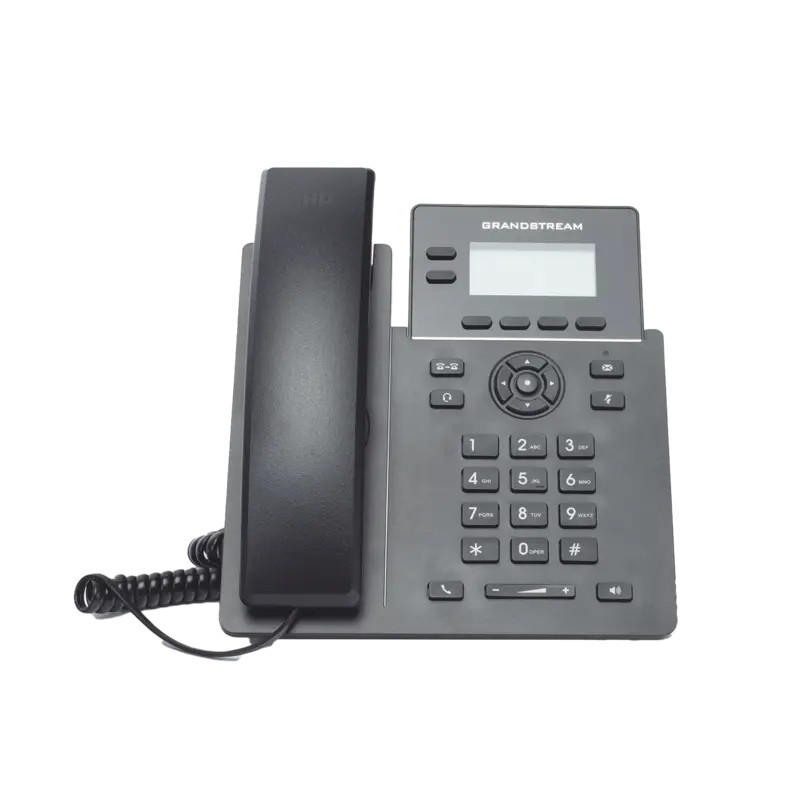 Teléfono IP Grado Operador, 2 líneas SIP con Teléfono IP Grado Operador, 2 líneas SIP con