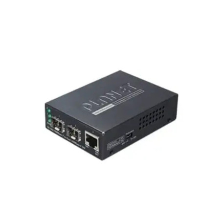 Convertidor de Medios con Doble Puerto SFP 10
