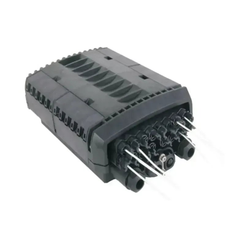 Caja de Distribución de Fibra Óptica para 24 Empal Caja de Distribución de Fibra Óptica para 24 Empal