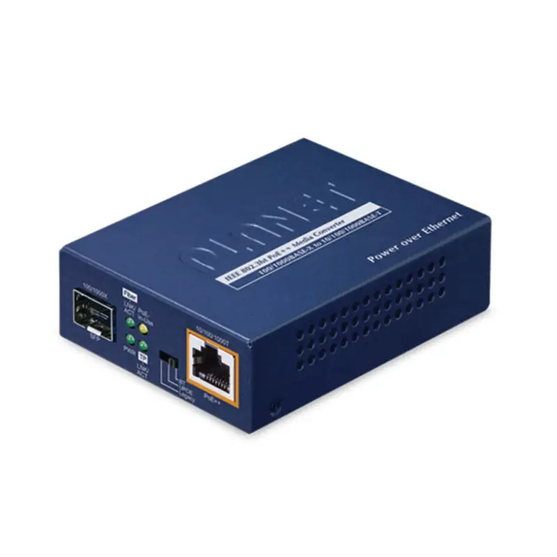 Convertidor de Medios PoE, 1 Puerto RJ45 Giga Convertidor de Medios PoE, 1 Puerto RJ45 Giga