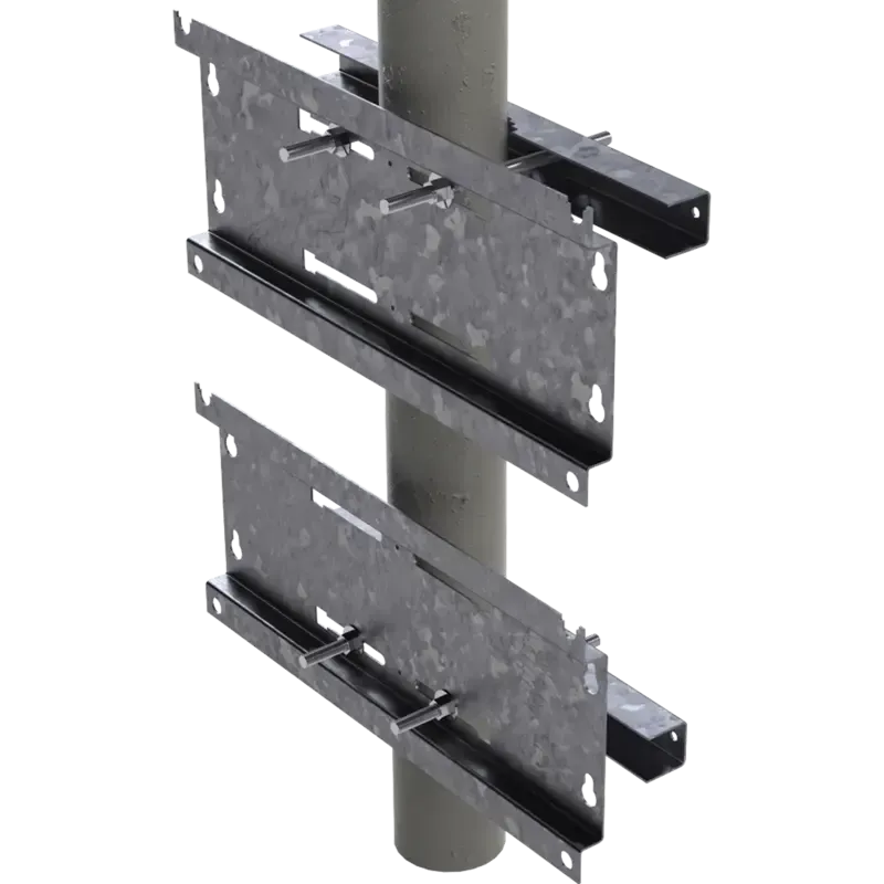 Herraje para Fijación a Pared, Torre o Poste compa Herraje para Fijación a Pared, Torre o Poste compa