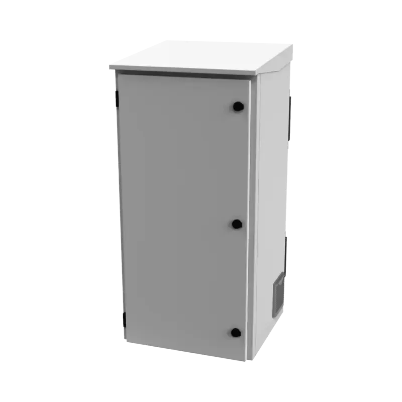 Gabinete de Exterior con Rack de 19in de 24U con V Gabinete de Exterior con Rack de 19in de 24U con V