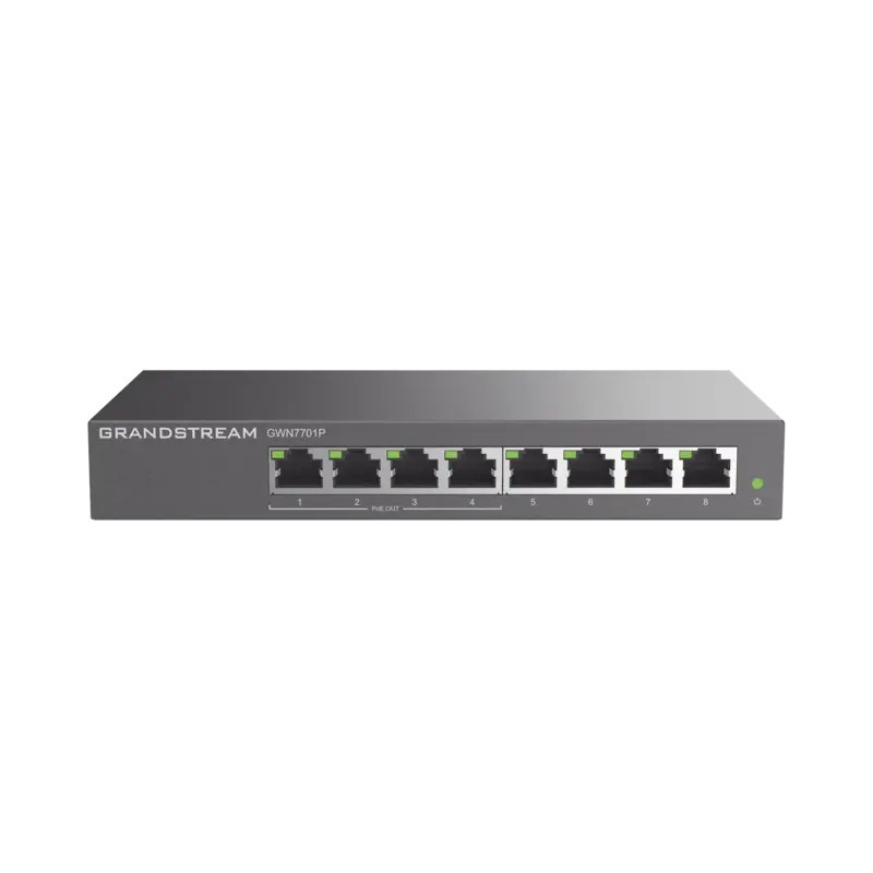 Switch PoE+ Gigabit No Administrable - 8 puer Switch PoE+ Gigabit No Administrable - 8 puer