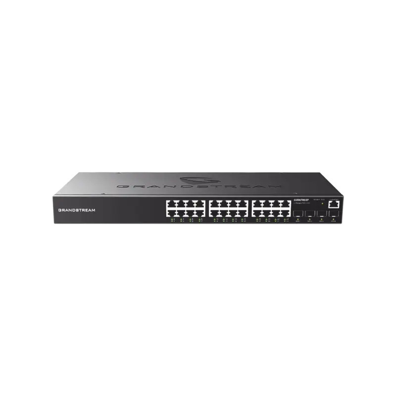 Switch Gigabit PoE+ Administrable - 24 puerto Switch Gigabit PoE+ Administrable - 24 puerto