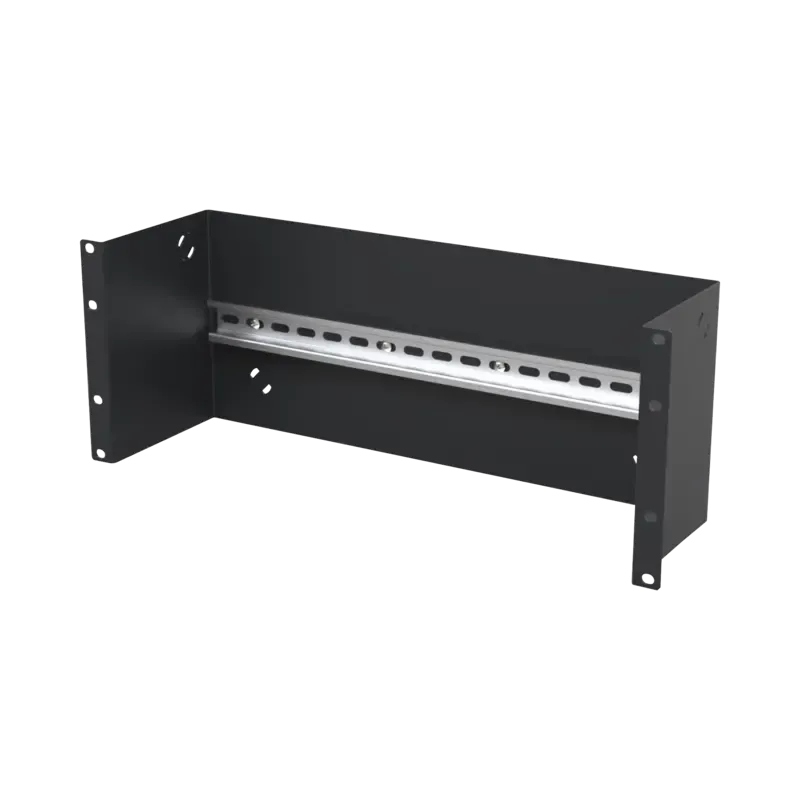 Riel de 35 mm con Soporte para Rack de 19in 4UR Riel de 35 mm con Soporte para Rack de 19in 4UR