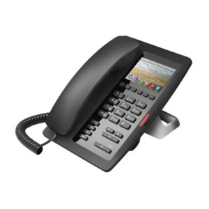 H5 Color Negro Teléfono IP Hotelero de gama a